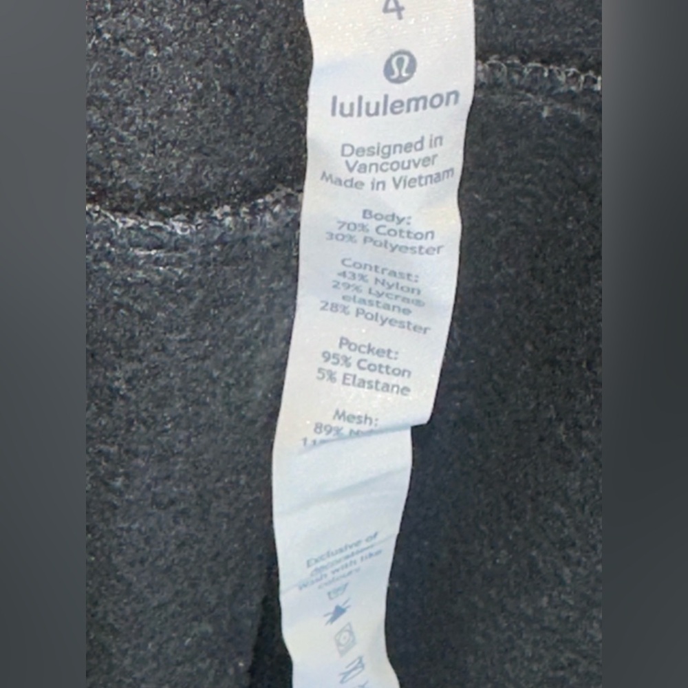 Lululemon Get Going Jogger 28.5" Heathered Core Dark Grey/Heathered Black Size 4 - Picture 4 of 5